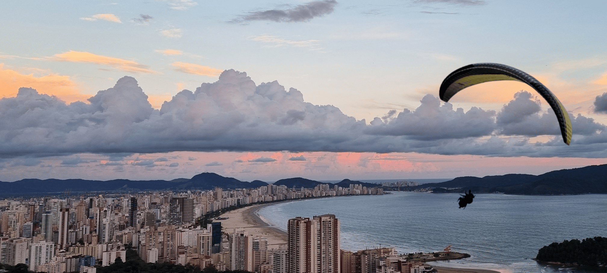 Logotipo Santos Parapente